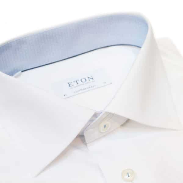Eton shirt white1 light blue micro pattern collar