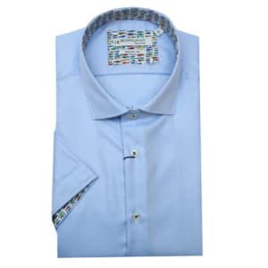 Giordano short sleeve blue shirt