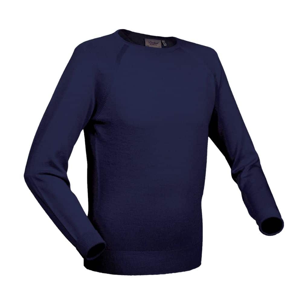 Glenbrae Crewneck Sweater Azure Blue 1