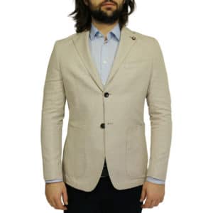 cream linen jackets