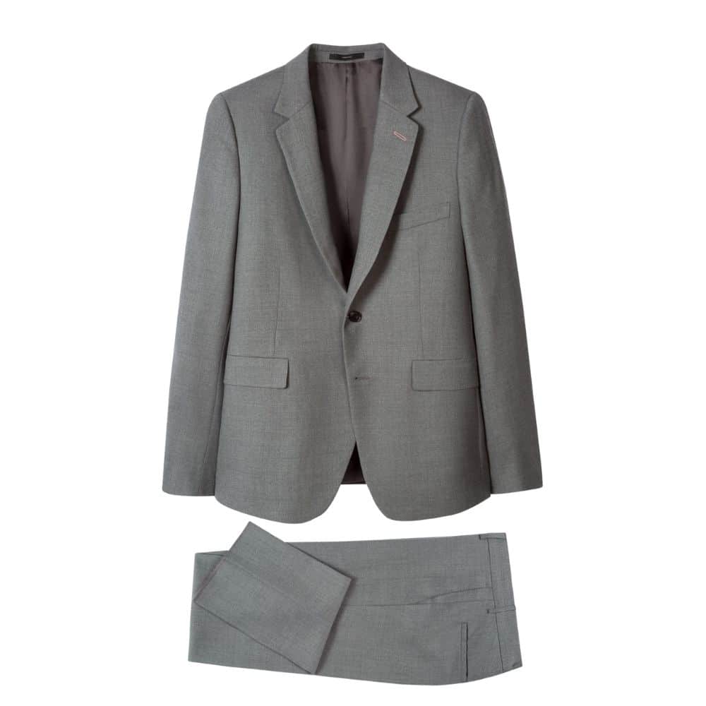 Paul Smith Mens Slim Fit Sterling Grey suit all 2