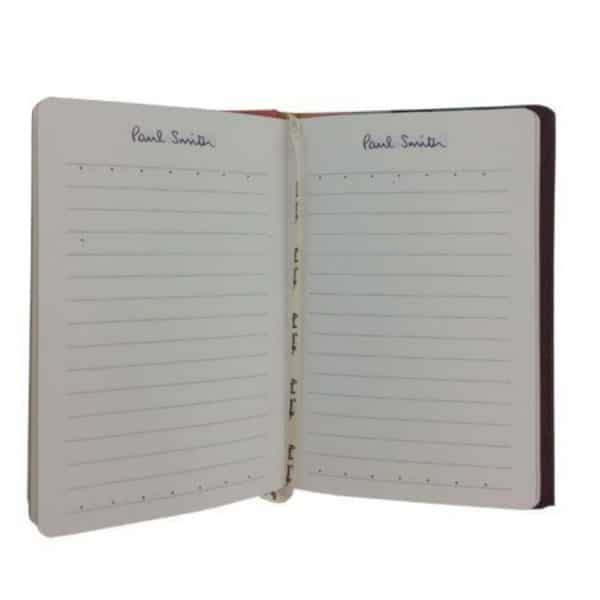 Paul Smith Pocket notebook open