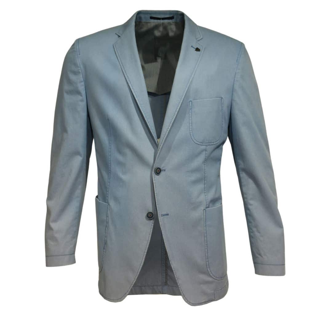 Roy Robson blazer jacket light blue front