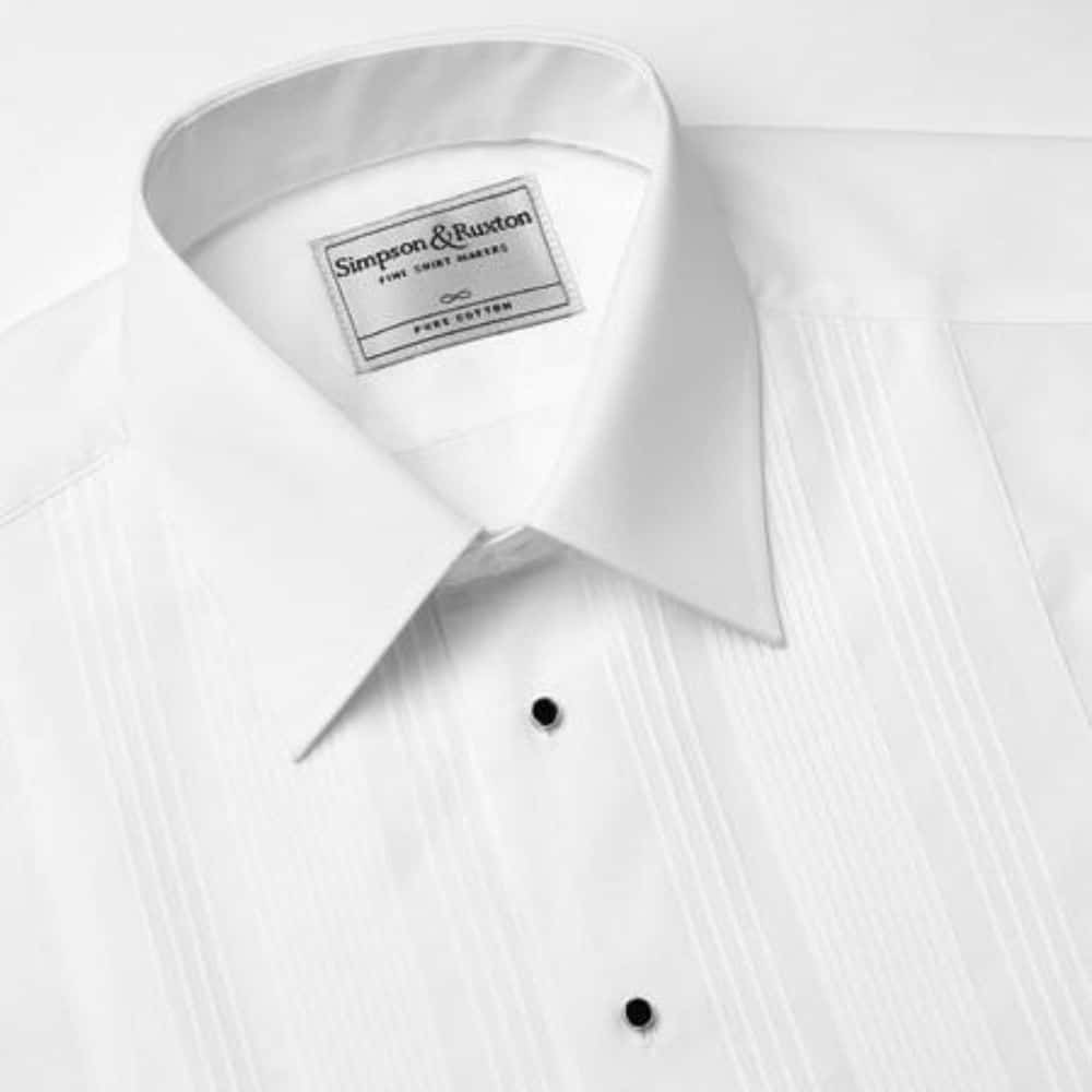 Simpson Ruxton Rome Dress Shirt regular collar