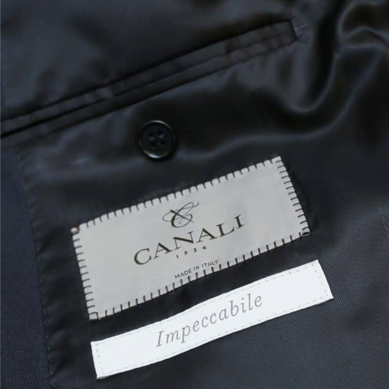 CANALI MID WEIGHT NAVY IMPECCABLE SUIT | Menswear Online