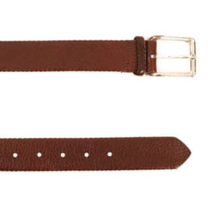 Warwicks brown leather belt1