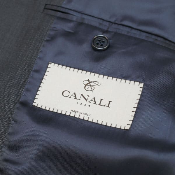 canali suit gray lining1