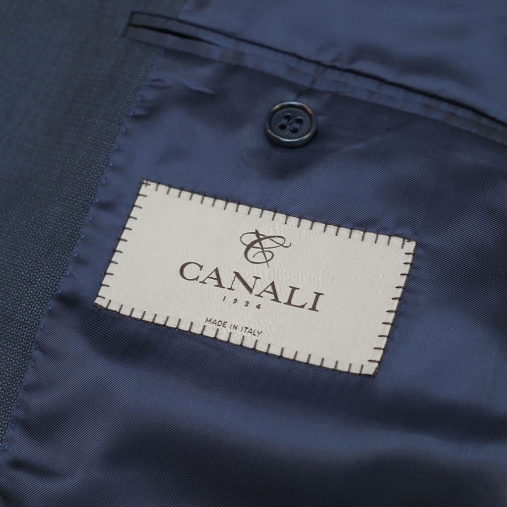 CANALI CONTEMPORARY FIT DEEP ROYAL BLUE SUIT | Menswear Online