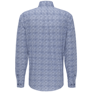 Fynch-hatton Navy Blue Shirt | Menswear Online