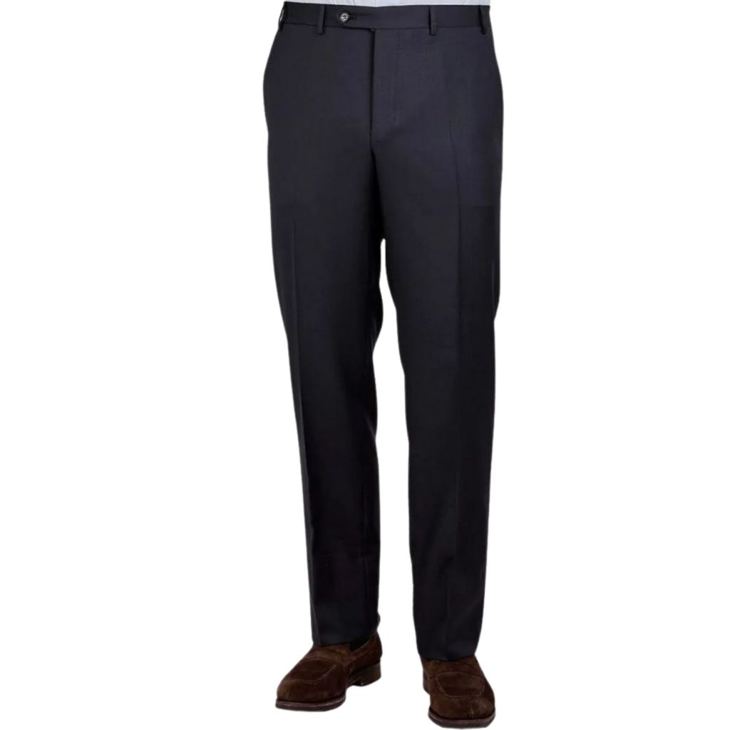 Canali Trouser Navy twill
