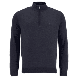 COLLAR TROYER Half | WITH Online Navy Zip Fynch-Hatton Menswear