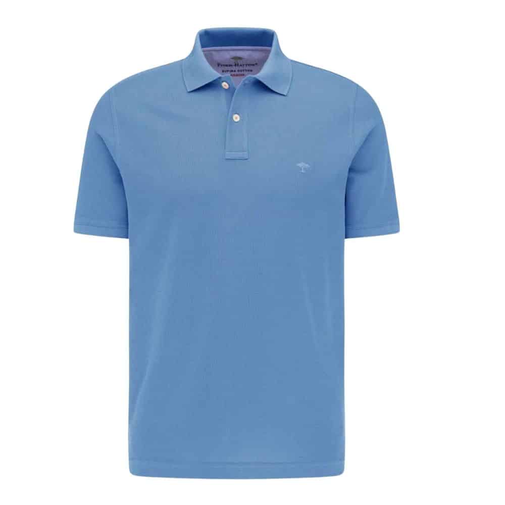 BOSS Passenger Light Blue Polo Shirt | Menswear Online