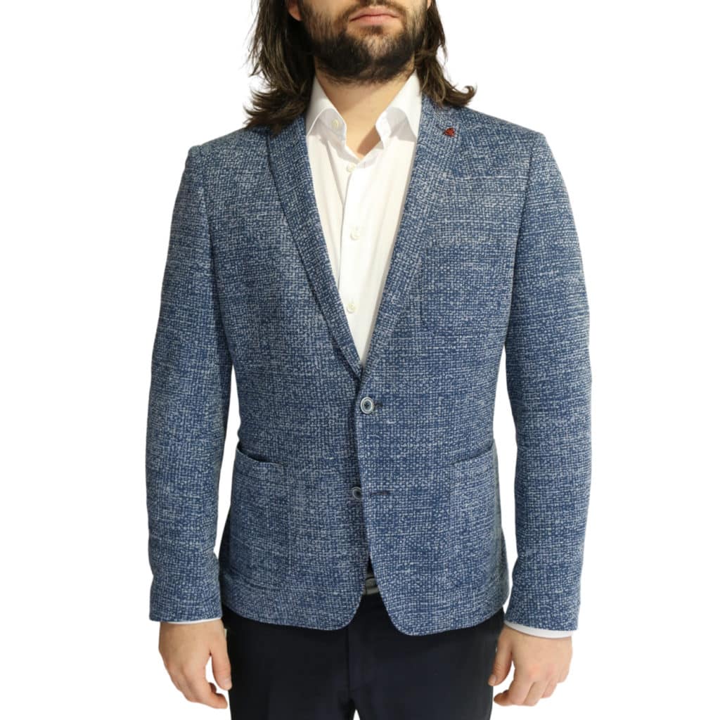 Roy Robson jacket speckled navy