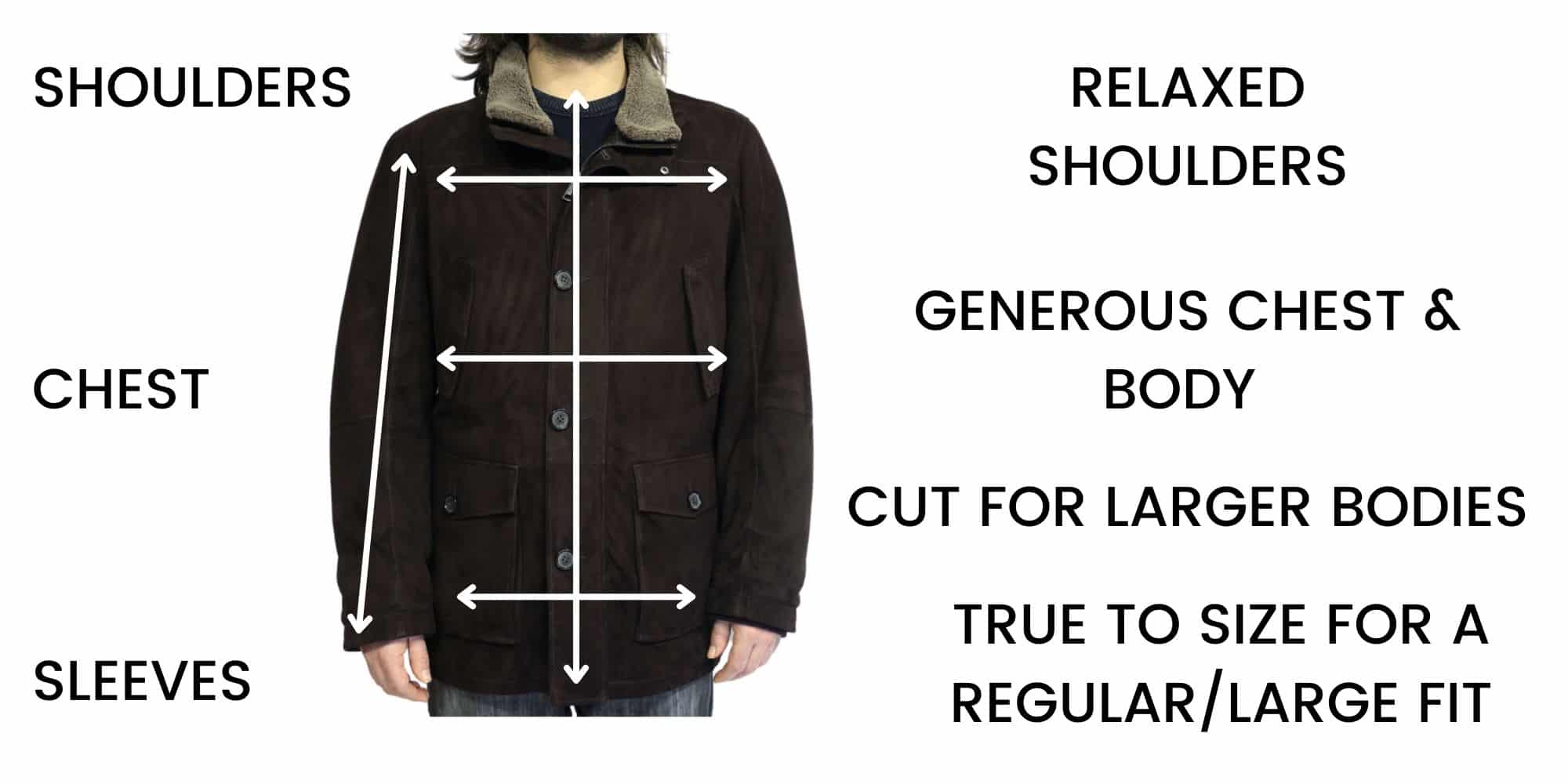Arma Outerwear Size Guide