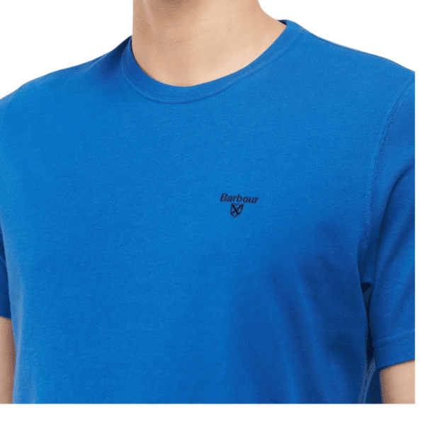 Barbour Sports T Shirt M Blue close
