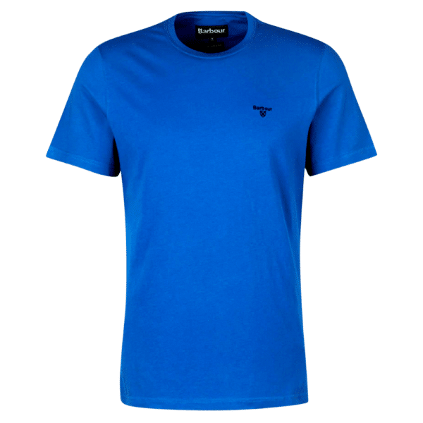 Barbour Sports T Shirt M Blue front