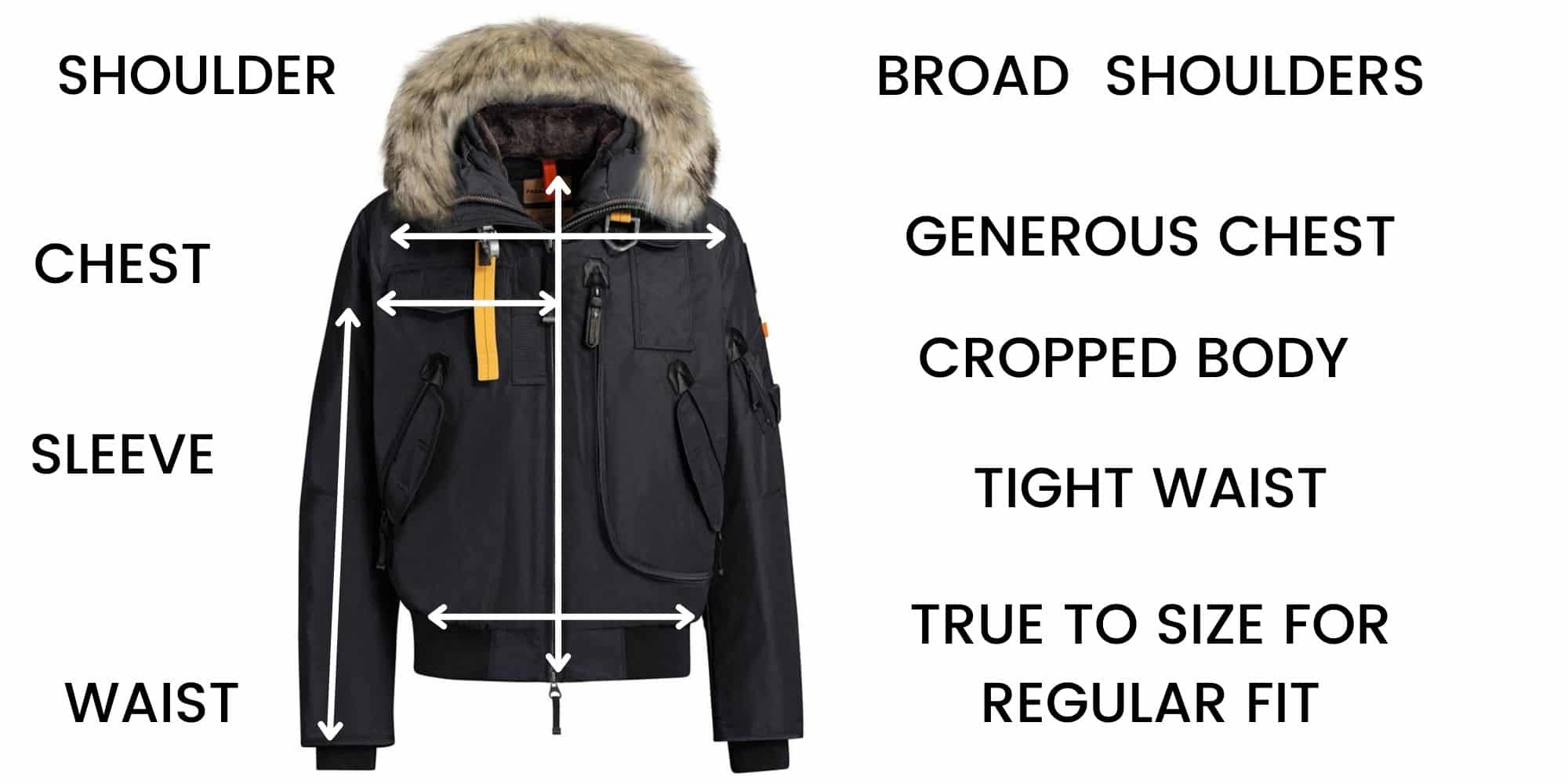 PARAJUMPERS GOBI PENCIL BOMBER JACKET 