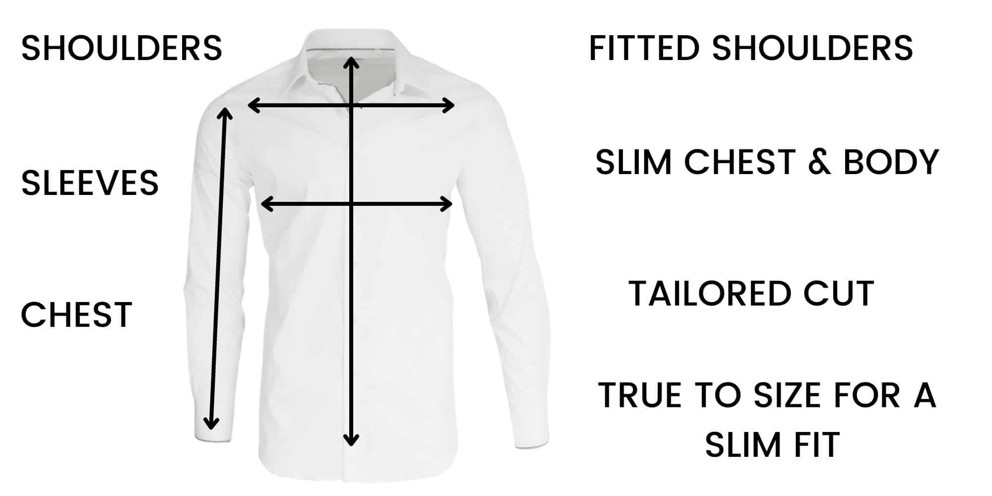 Xacus Shirts Size Chart