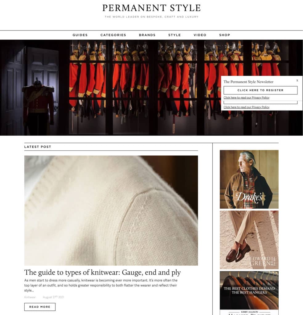 Permament Style blog