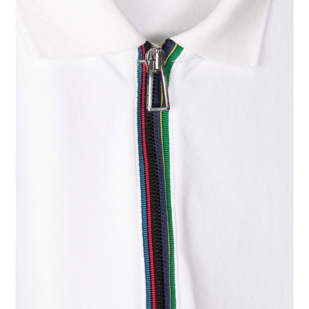 Louis Vuitton Black Cotton Polyester LV Rainbow Collar Half Zip Polo S