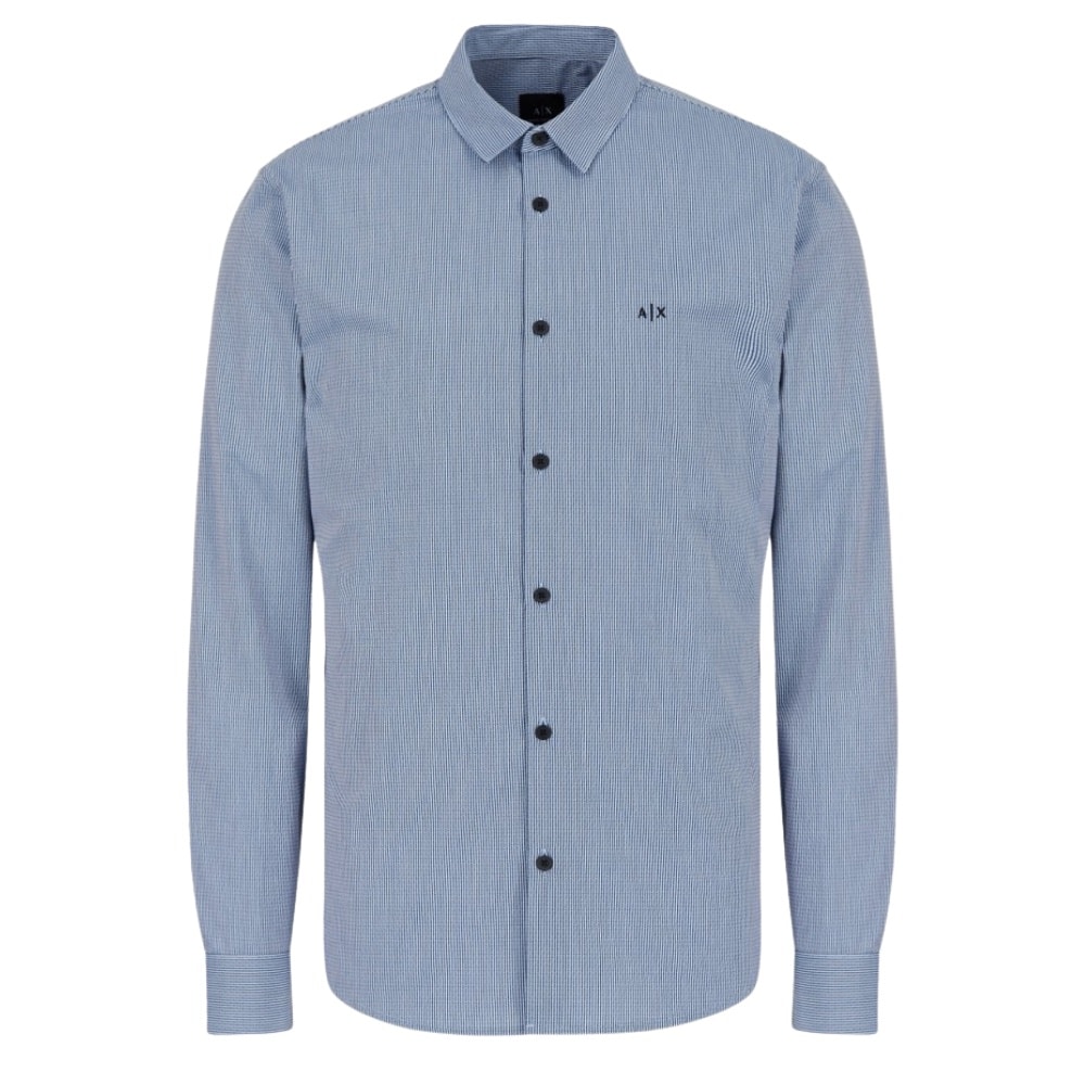 AX Shirt Blue Dye Front