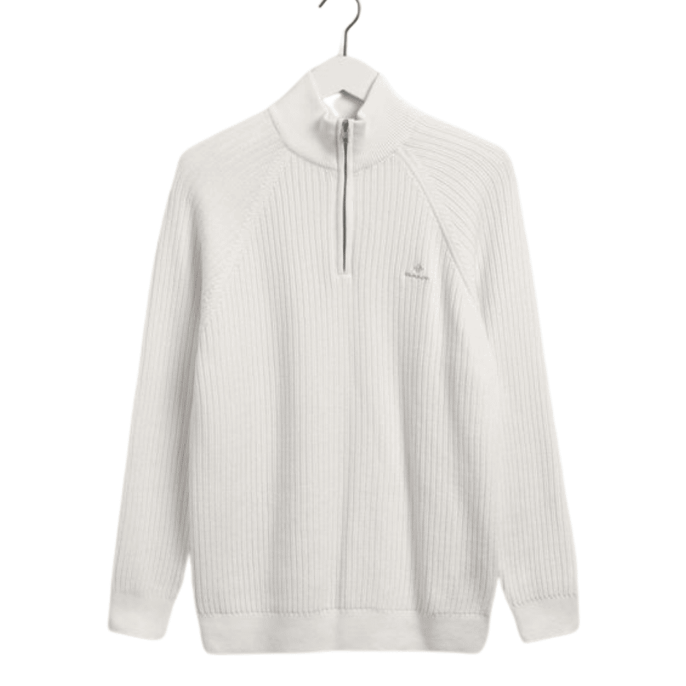 GANT Eggshell half zip F