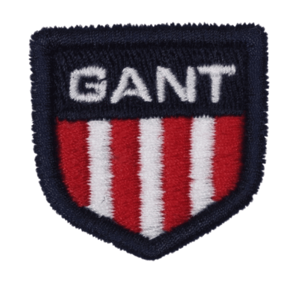 GANT white retro Polo Logo
