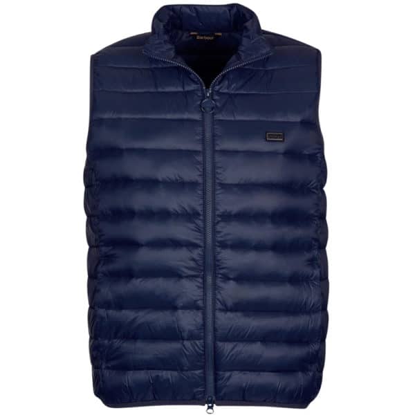 Barbour Reed Navy Gilet Front