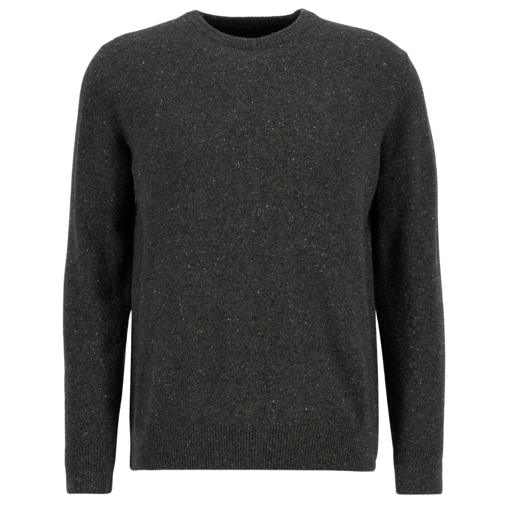 Barbour Tisbury Green Jumper Front
