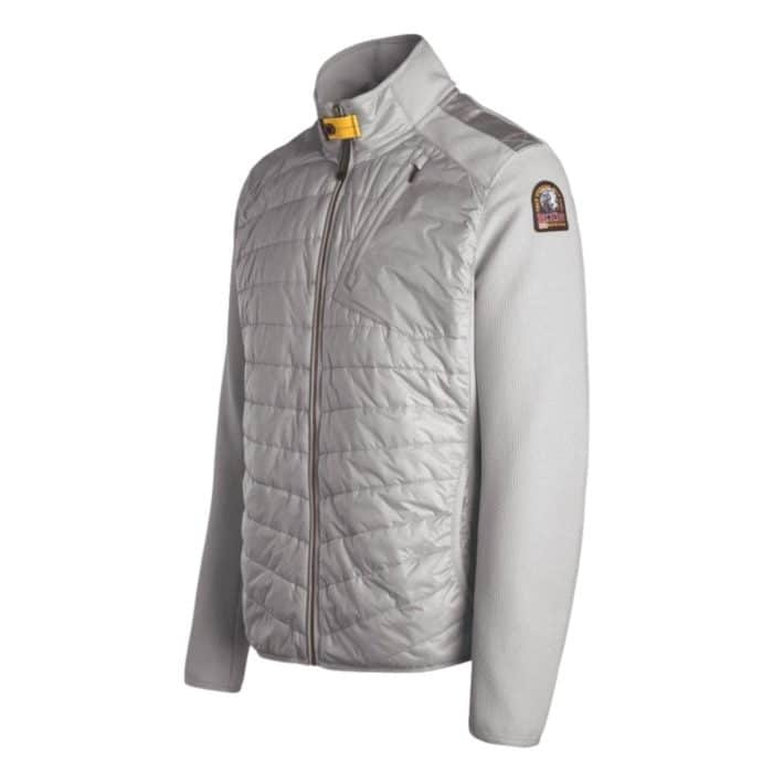 FYNCH-HATTON NAVY HYBRID QUILTED JACKET | Menswear Online