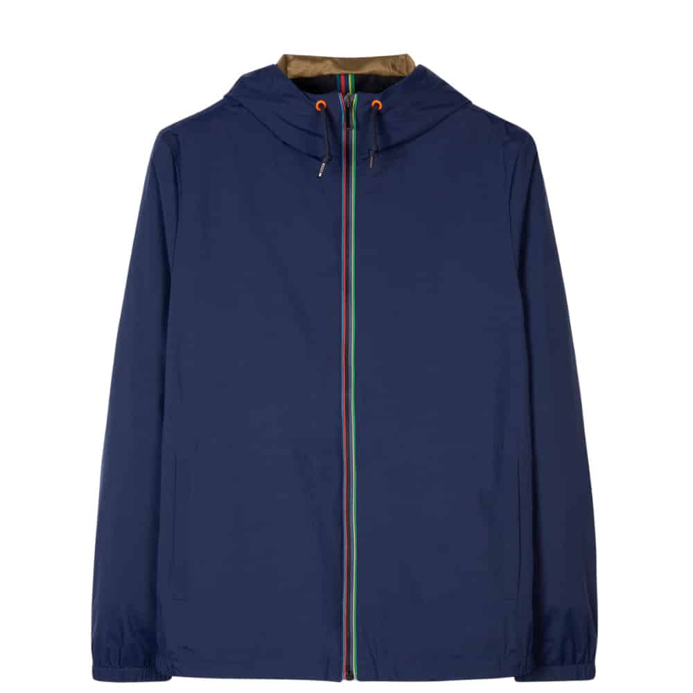 PS Navy Hood Jacket Front