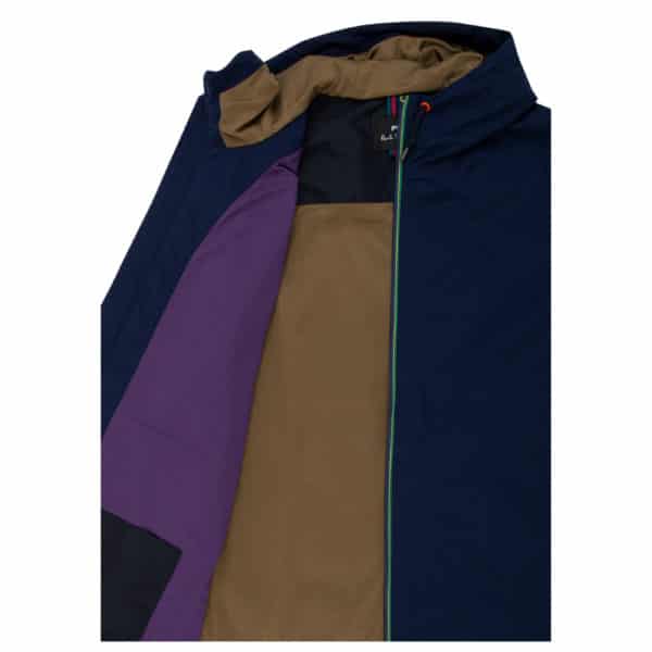 PS Navy Hooded Jacket Open
