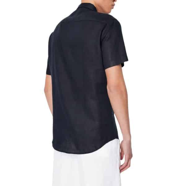 Armani Exchange SS Shirt Navy Rear