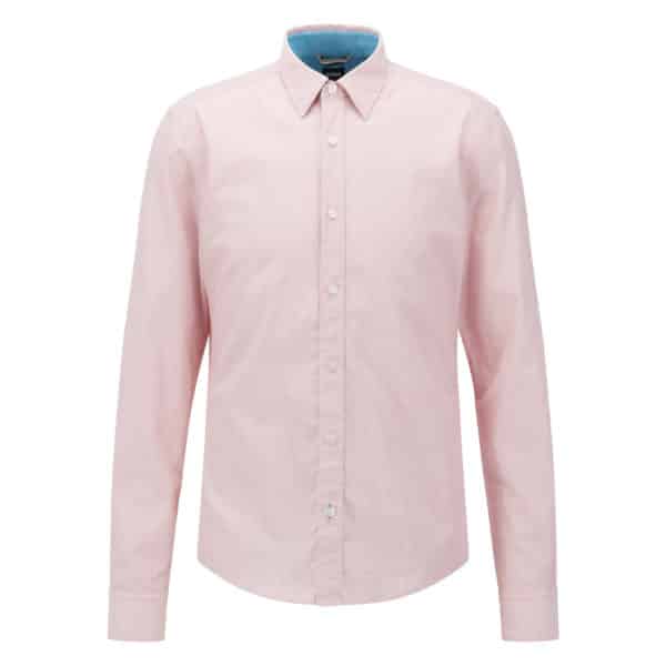 BOSS Reid Pink Shirt Front
