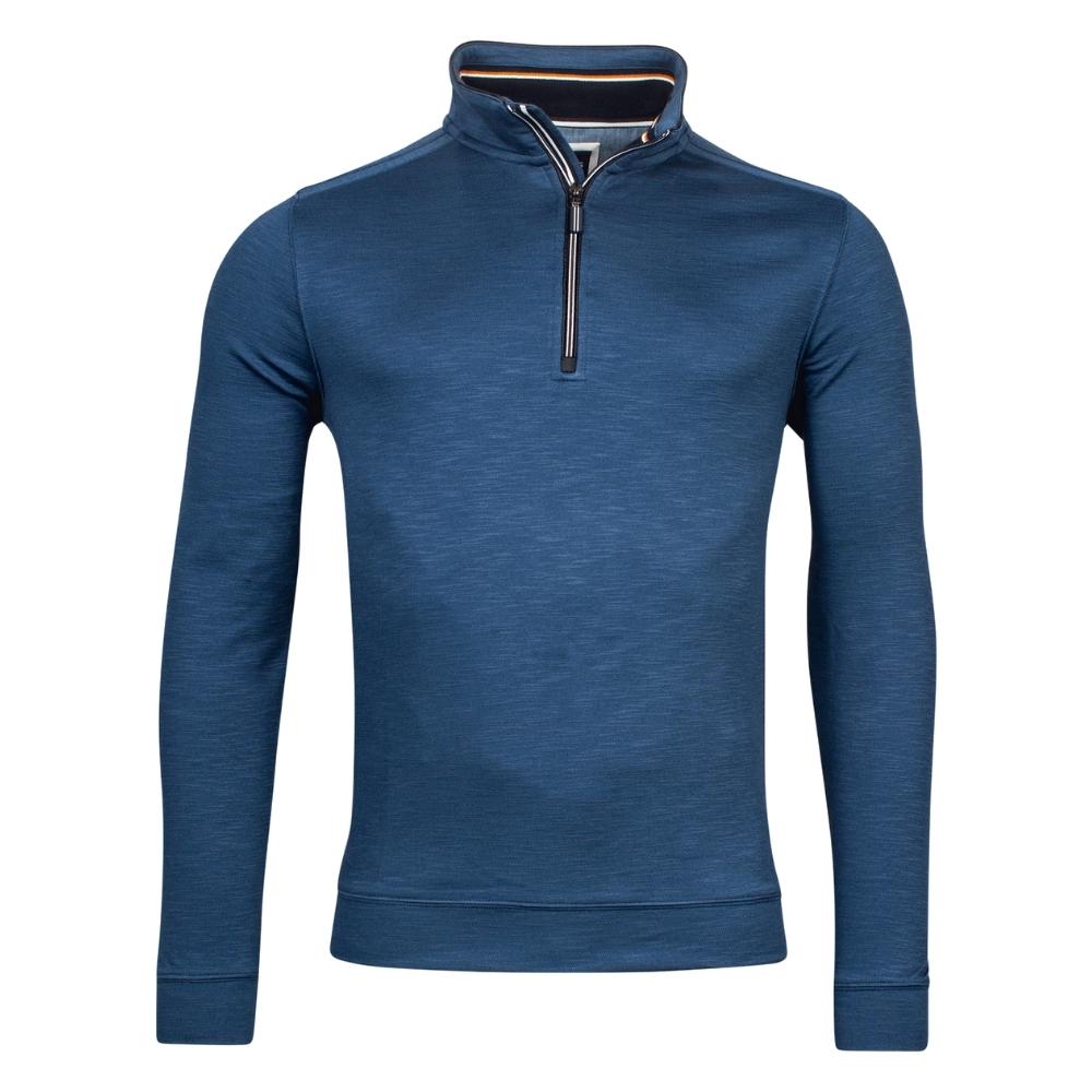 Baileys Sports Insignia Blue Half Zip Sweatshirt