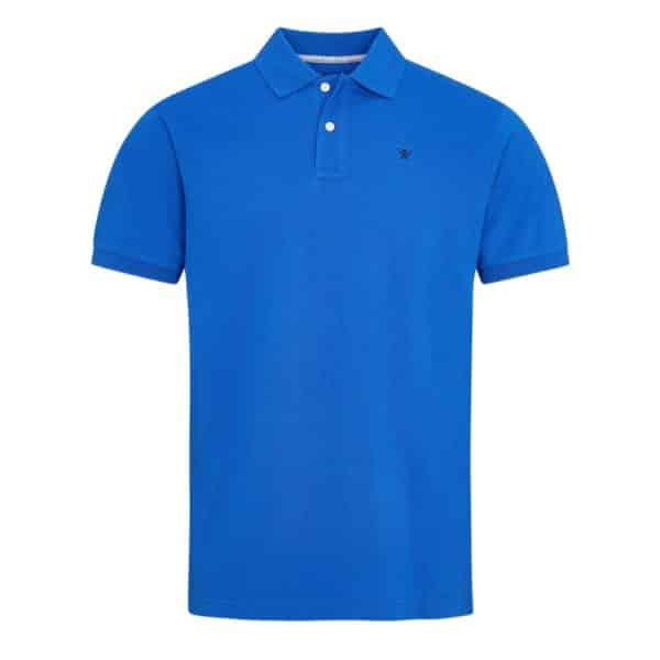 Hackett Cotton French Blue Polo Shirt