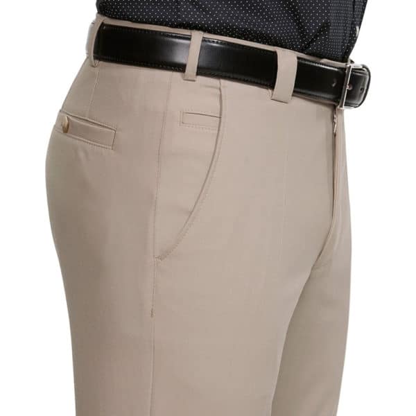 Meyer Roma Easy Care Beige Trousers 3