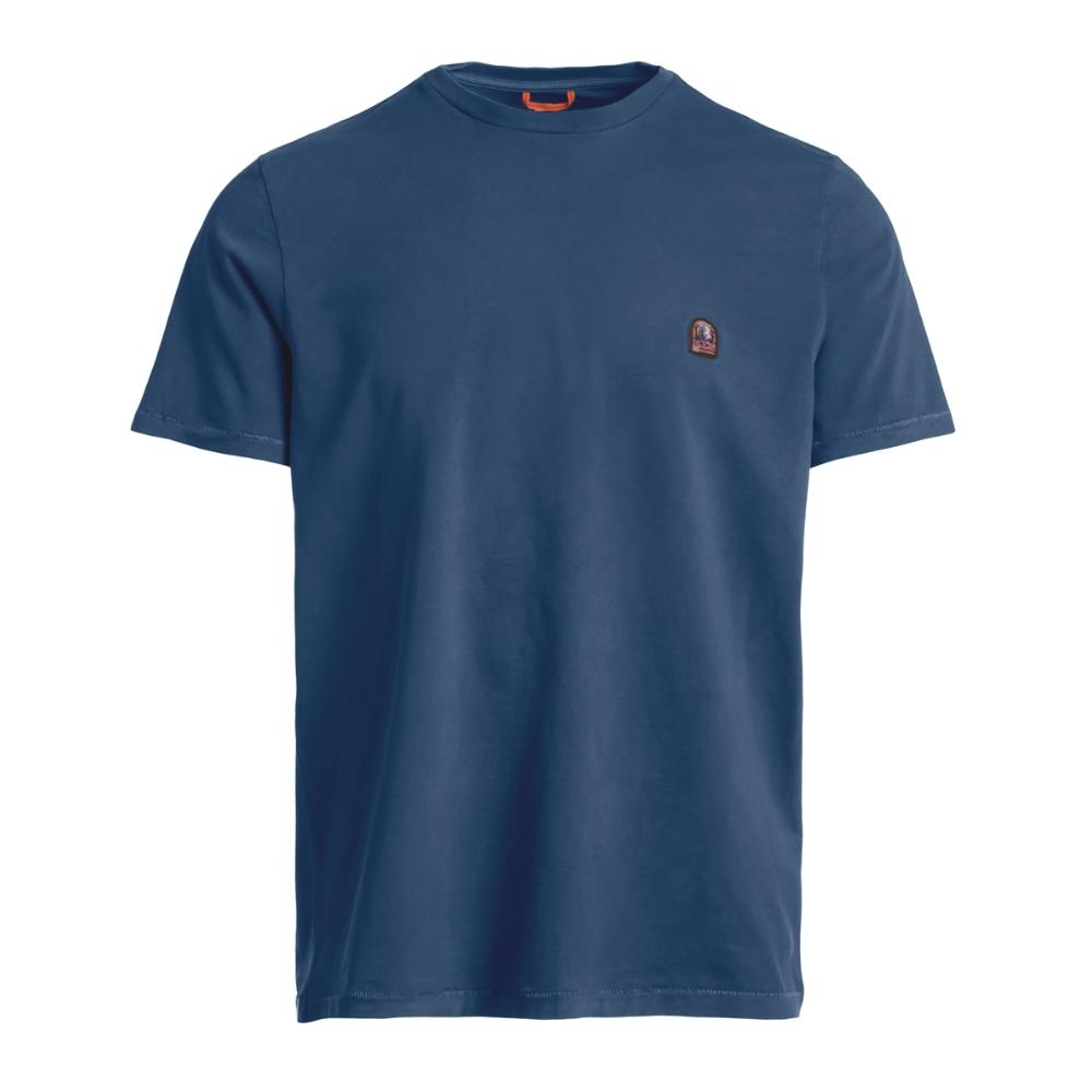 Parajumper Patch Logo Estate Blue T Shirt