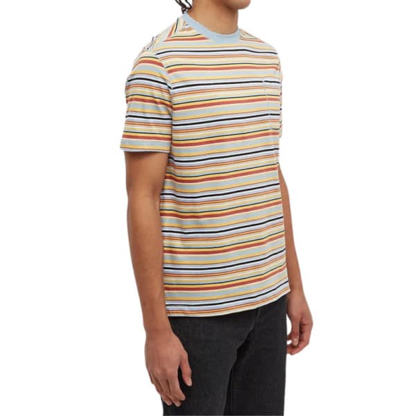 Paul Smith Stripped T Shirt Side