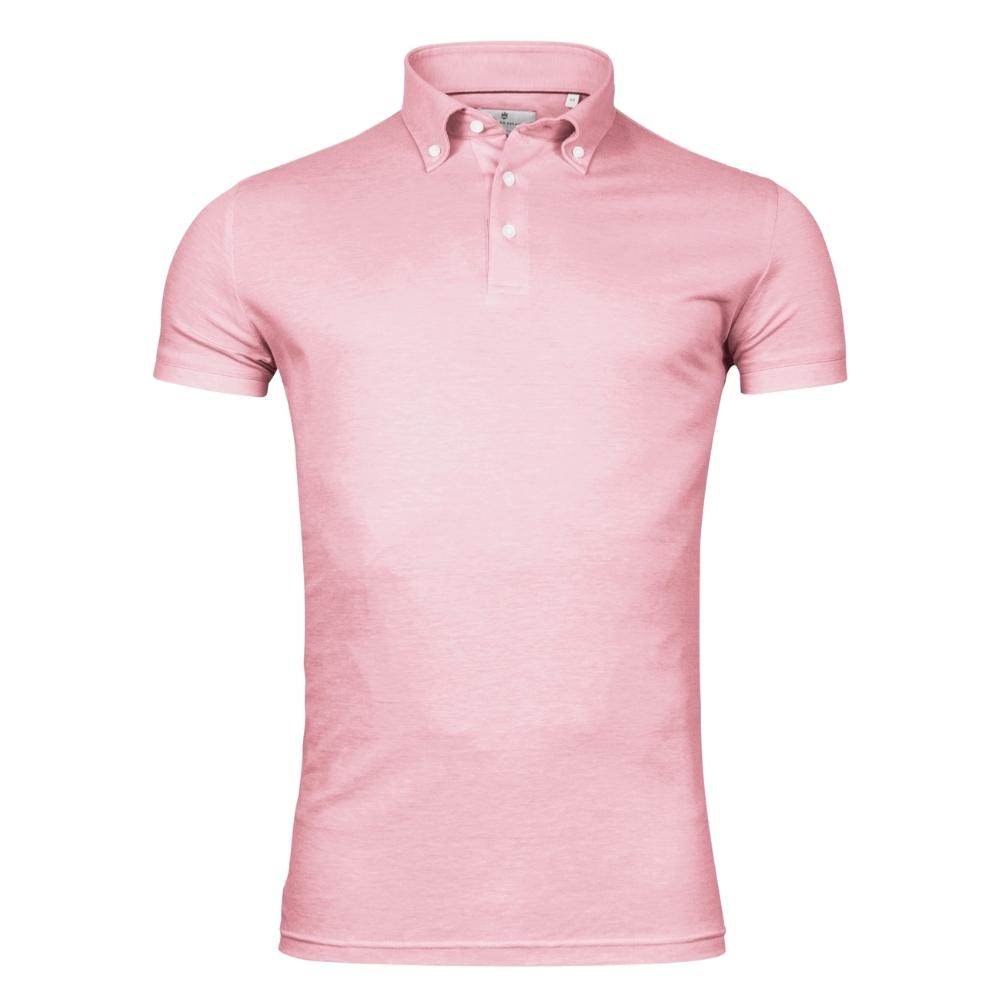 Thomas Maine Jersey Pink Polo Shirt | Menswear Online