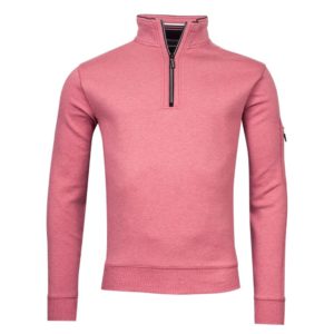 Baileys Sports Faded Rose Half Zip Sweatshirt