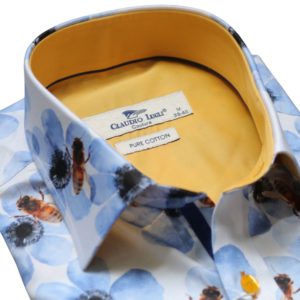 Claudio Lugli Bees Print Shirt 2