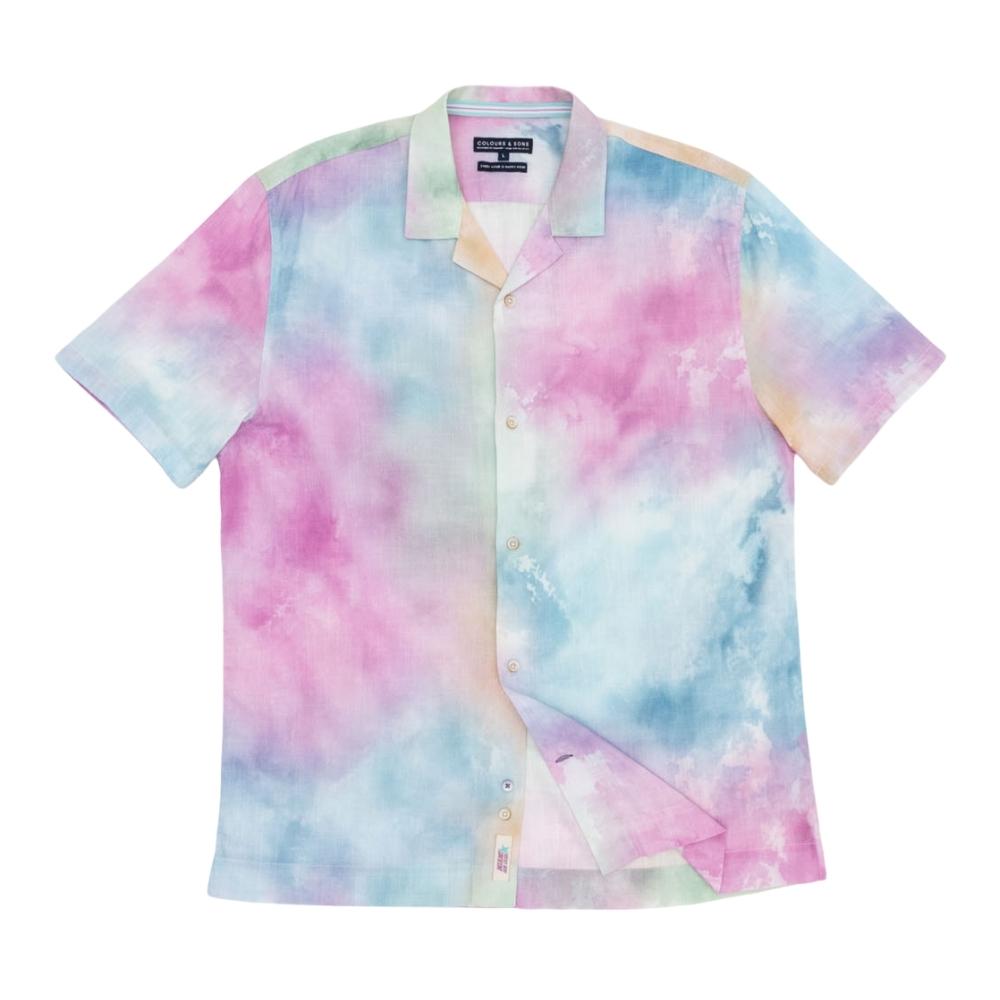 Colours Sons Hawaii Tie Dyed Short Sleeve Shirt