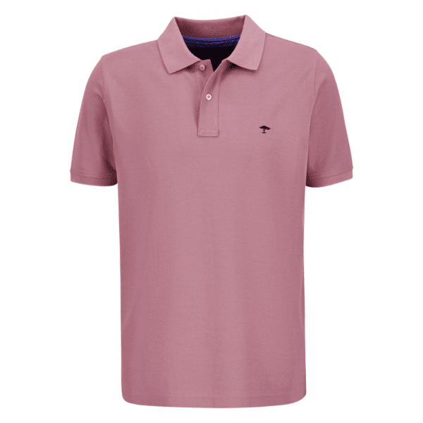 Fynch Hatton Lilac Polo Shirt Front