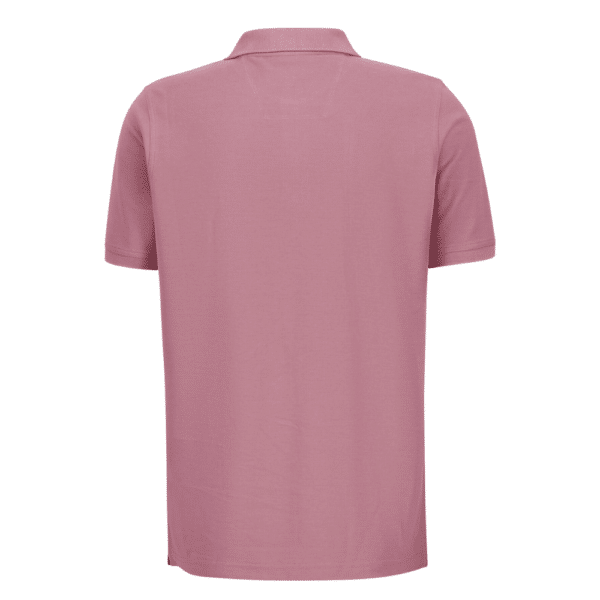 Fynch Hatton Lilac Polo Shirt Rear