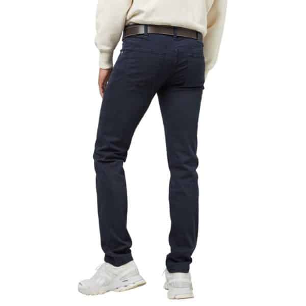 M5 Pima Cotton Five Pocket Navy Slim Jeans 2