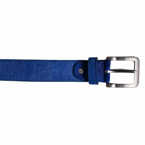Warwicks Cowhide Blue Belt