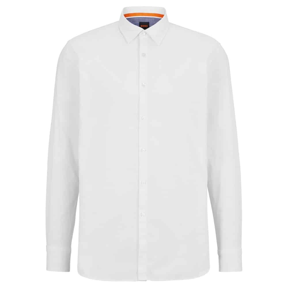 BOSS Mag White Shirt Front