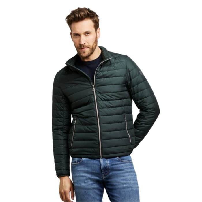 BUGATTI Lightweight Quilted AirSeries Green Jacket Menswear Online