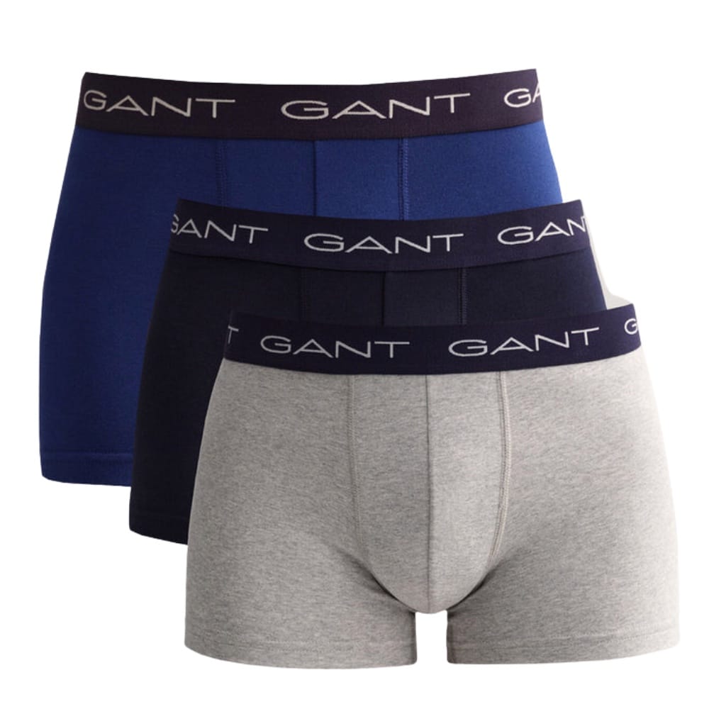 GANT 3 Pack Of Trunks | Menswear Online